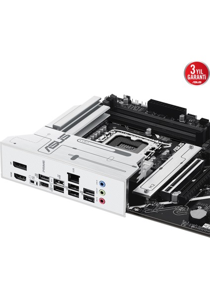 PRIME Z890-P Intel Z890 8400MHZ DDR5 LGA1851 DP HDMI Type-C 4x M2 USB3.2 AURA RGB 2.5Gbit LAN ATX (PRIME Z890-P) Anakart