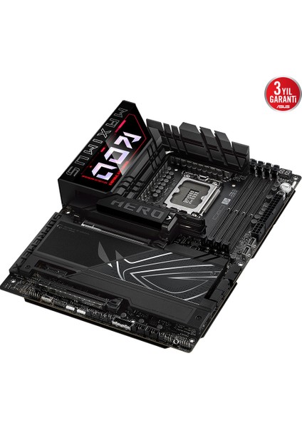 ROG MAXIMUS Z890 HERO Intel Z890 9200MHZ DDR5 LGA1851 HDMI 2xUSB4 6x M2 USB3.2 WiFi 7 + BT AURA RGB 5Gbit + 2.5Gbit LAN (ROG MAXIMUS Z890 HERO) Anakart