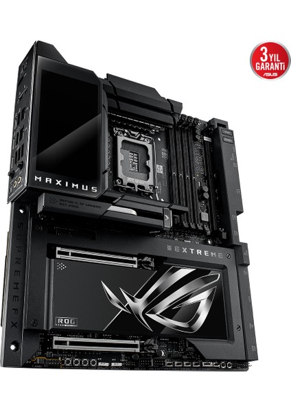 ROG MAXIMUS Z890 EXTREME Intel Z890 9200MHZ DDR5 LGA1851 HDMI 2xThunderbolt 5 6x M2 USB3.2 WiFi 7 + BT AURA RGB 10Gbit + 2.5Gbit LAN ATX (ROG MAXIMUS Z890 EXTREME) Anakart