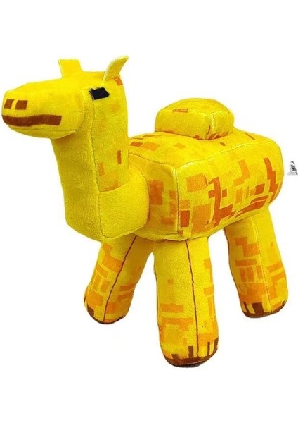 23CM Piksel Deve Bebek Minecraft Peluş Oyuncak (Yurt Dışından)