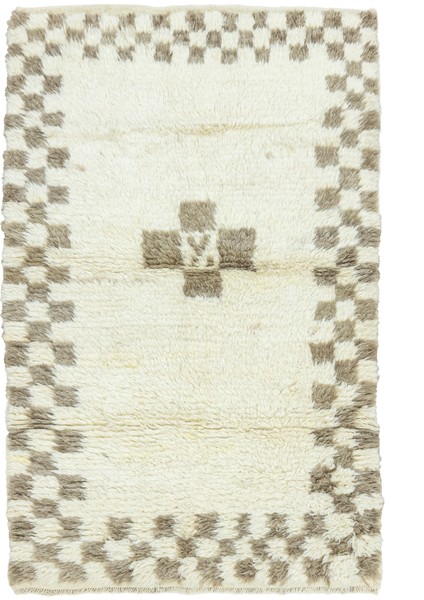 Mary Damalı El Dokuma Yün Halı 118X181 cm