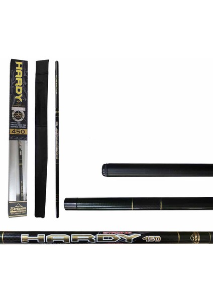 Hardy Short Pole Carbon Kısa Göl Kamışı 4.50 mt