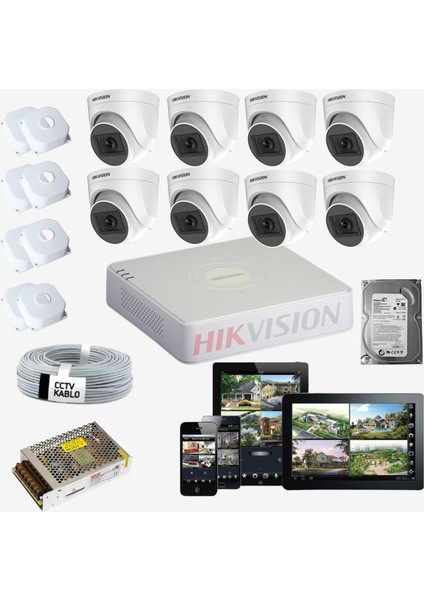 Haikon 8 Li Set Iç Ortam Dome