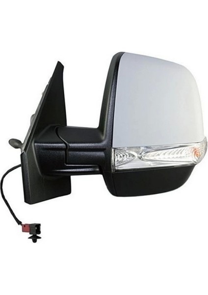 Dıs Dıkız Aynası Sol Mkn+Ast+Sınyallı Çıft Camlı Fıat Doblo Iıı-Pratıco Bm 10- (Oem No: 735528050)