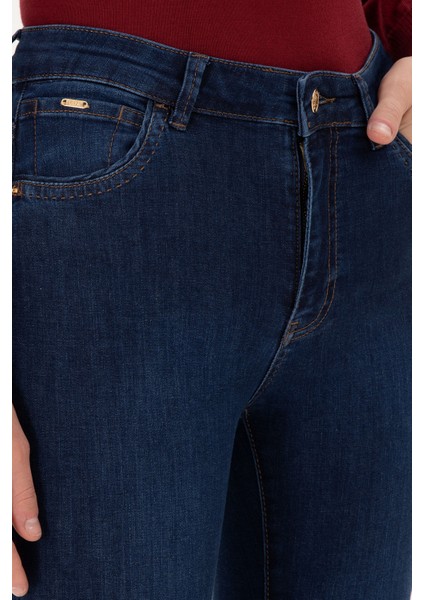 Kadın Koyu Mavi Pantolon (Jean) 50289332-DN0023 indirimleri