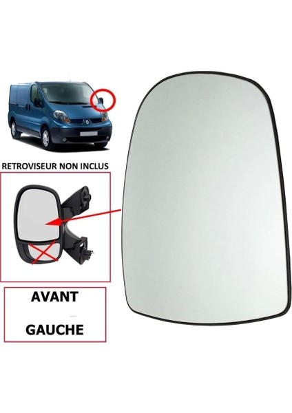 Dış Dikiz Aynası Trafıc 03-14 / Vıvaro 03-14 Manuel Sol (Oem No: 7701050267)