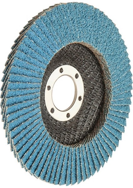 Zirkonya Oksit Flap Disk (Fiber Destekli) (Tip 29) 80 Kum 115 x 22,2 mm