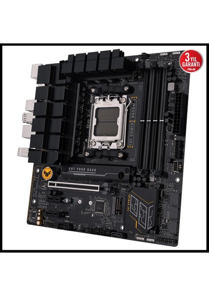Tuf Gamıng B650M-E, 4xddr5, 2x M.2, Hdmı, 2xdp, Type-C, Amd Ryzen 7000 Serisi, Am5 Soket Anakart