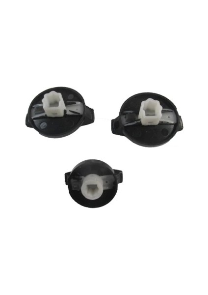 Volkswagen Transporter- T5- 04/09; Kalorifer Ayar Düğmesi (Set) (3 Parça) (Oem No: 7H0819045F)