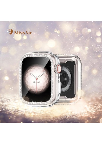 Apple Watch 10 Serisi 46mm Taşlı Kılıf Sert Pc Kasa Koruma Gard 05 indirimleri