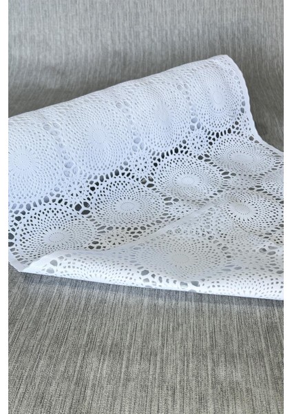 Pvc Şeffaf Kaplama Kaydırmaz Dolap Içi Kaymaz Dantel Raf Örtüsü - 1009-H-DANTEL modelleri