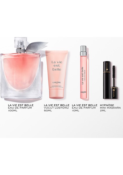 La Vie Est Belle EDP 100ML + 10ML + Losyon + Mini Maskara Yılbaşı Seti