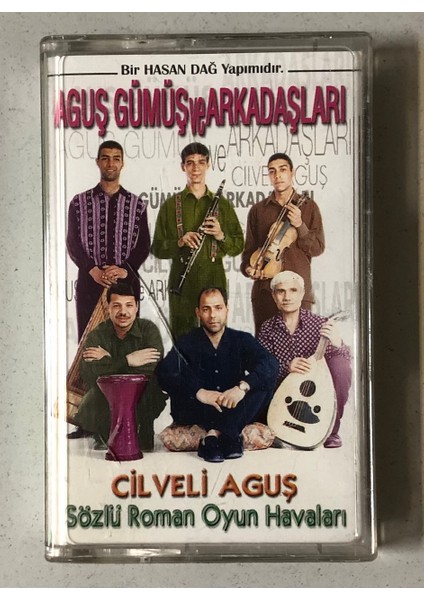 Aguş Gümüş ve Arkadaşları – Sözlü Roman Oyun Havaları Kaset (Orjnal Dönem Baskı Kaset)