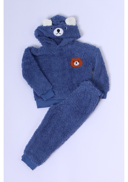 Erkek Bebek Peluş Alt Üst Takım Baskılı D47 fiyatları