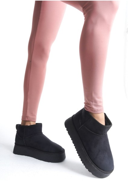 Kadın Mini Nubuk Bot Içi Tüylü Yüksek Taban fiyatları