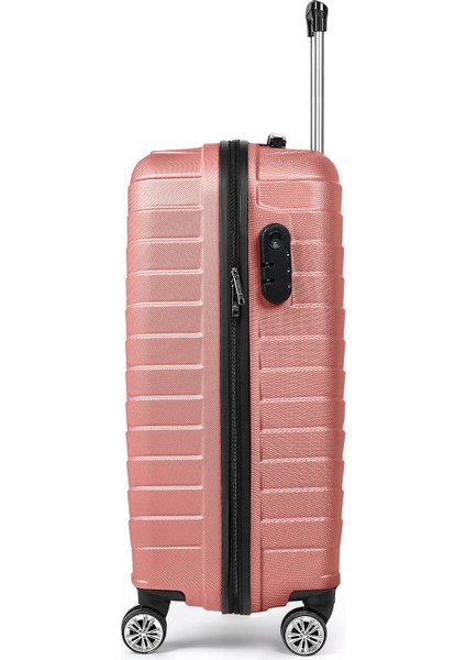 Abs Küçük/kabin Boy Valiz Pembe