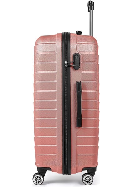 Abs Büyük Boy Valiz Pembe modelleri