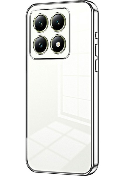 Xiaomi 14T Elektro Kaplama Çerçeve Yumuşak Tpu Telefon Kapağı (Yurt Dışından)