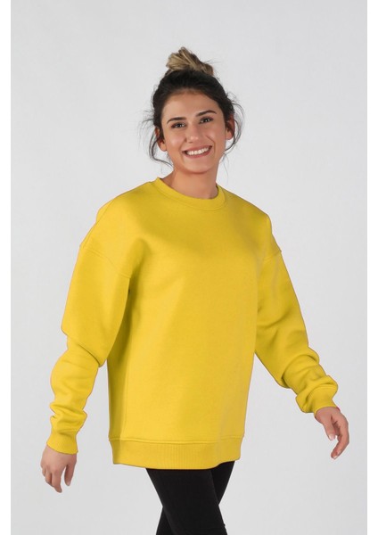 Kadın Sıfır Yaka Sweatshirt fırsatları