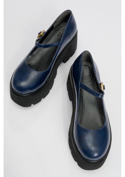 Linley Laci Cilt Kadın Kalın Tabanlı Günlük Ayakkabı fiyatları