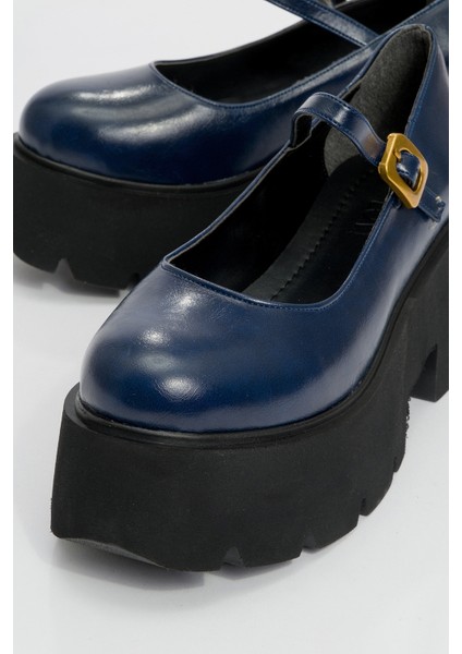 Linley Laci Cilt Kadın Kalın Tabanlı Günlük Ayakkabı modelleri