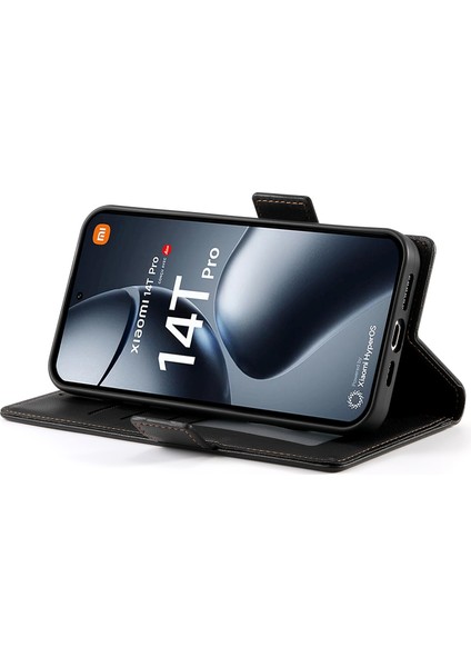 Xiaomi 14T Pro Pu Deri Cüzdan Telefon Kapağı (Yurt Dışından) modelleri