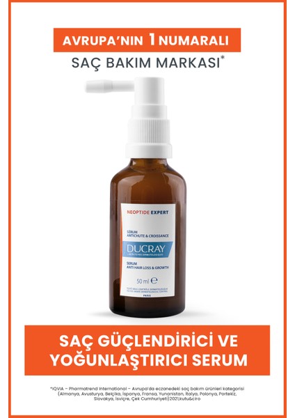 Neoptide Expert Saç Güçlendirici ve Yoğunlaştırıcı 2 li Serum