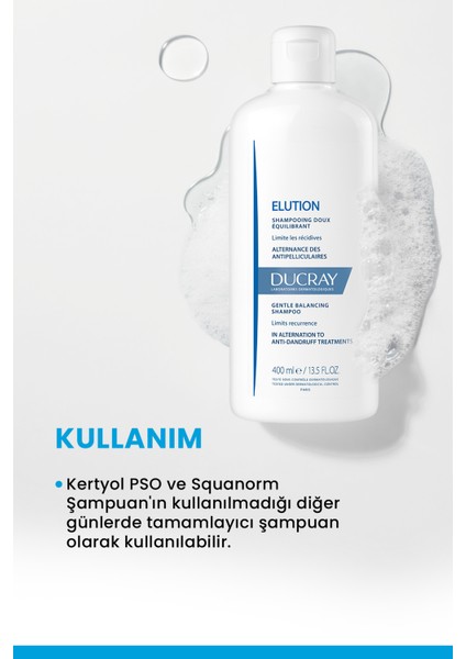 Elution Shampoo Kepek rası Bakım Şampuanı 400 ml