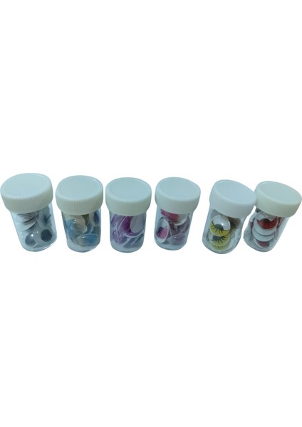 Renkli Göz 6lı Set
