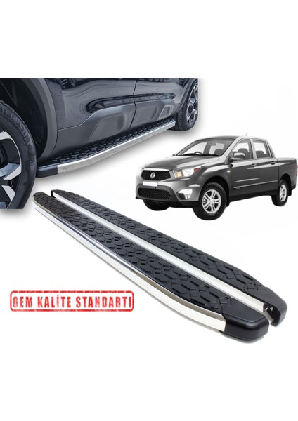 Korando Sports 2011 2018 Araca Özel Yan Basamak