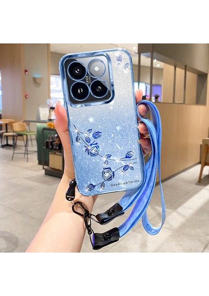 Xiaomi 14T Pro Boyunluklu Tpu Degrade Telefon Kılıfı (Yurt Dışından)