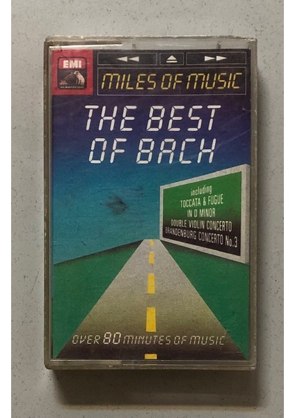 The Best Of Bach Kaset (Orjinal Dönem Baskı Kaset)