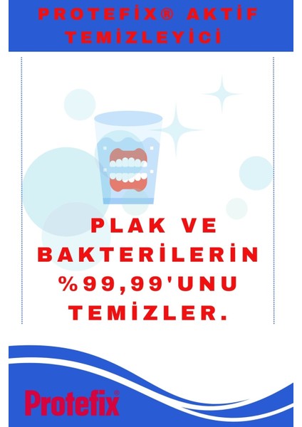 Diş Protezleri İçin Temizleyici 32 Tablet