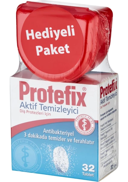 Protefix Temizleme Tb 32 Adet + Protz Kabı