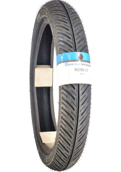 IRAN YASA TIRE & RUBBER F Arka Yol Lastiği 90/90-17 Tl Tubeless( Iç Lastiksiz) DUBLEKS