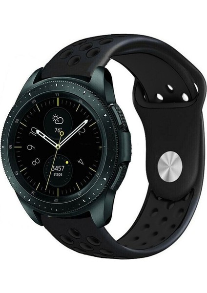Huawei Watch Gt3 Pro ile Uyumlu Kordon 22 mm Delikli Spor Kayış