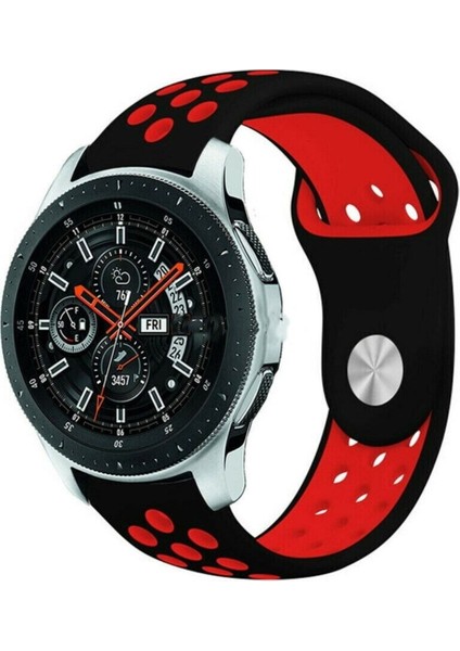 Huawei Watch Gt3 Pro ile Uyumlu Kordon 22 mm Delikli Spor Kayış
