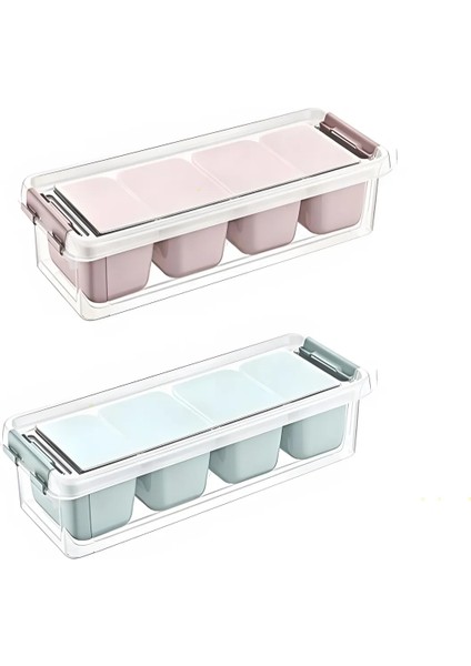 Maxi 2,5 lt Bölmeli Saklama Kabı (Tekli)