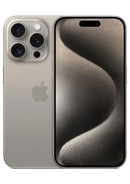 Yenilenmiş IPHONE 15 Pro 256GB -Natural Titanyum( 12 Ay Garantili)-A Grade