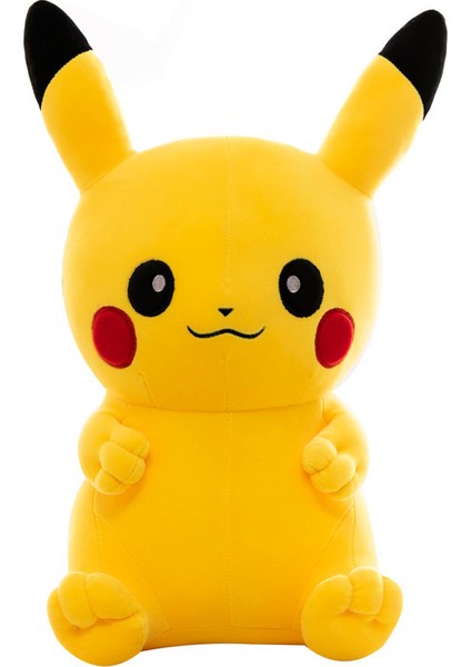 Pikachu Doll Doll Oturan Peluş Oyuncak (Yurt Dışından)