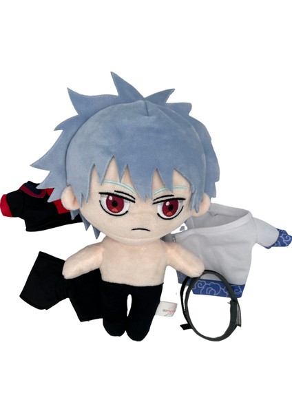 Gintama Onmyoji Bebek Sakata Gintoki Peluş Oyuncak S Versiyonu Bebek (Yurt Dışından)