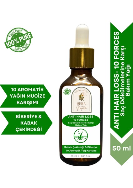 ANTI HAIR LOSS- 10 FORCES Saç Dökülmelerine Karşı 10 Aromatik Yağ Karışımı fiyatları