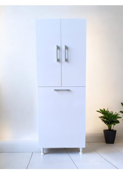 Kopya - Azzuri Home Infinity Kirli Çamaşır Sepetli Banyo Kiler Oyuncak Çok Amaçlı Dolap Azr-10-11 fırsatları