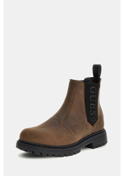 Erkek Sıdney Beatles Deri Bot - Kahve fiyatları