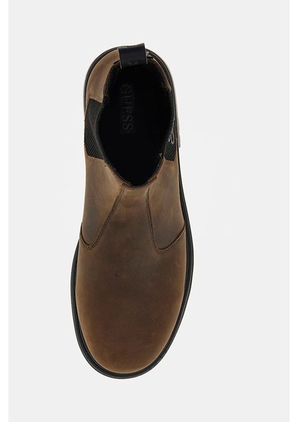 Erkek Sıdney Beatles Deri Bot - Kahve indirimleri