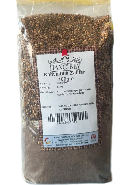 Kahvaltılık Yöresel Zahter 400 G