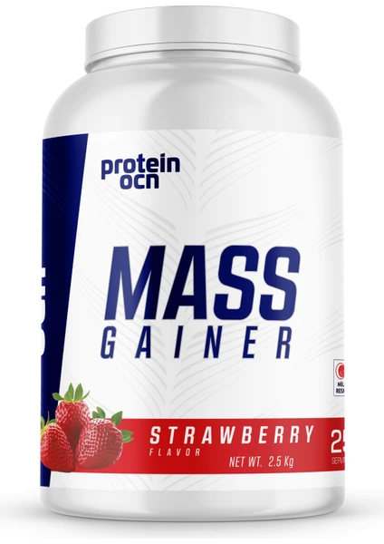 Mass Gainer - Çilek - 2.5kg - 25 Servis