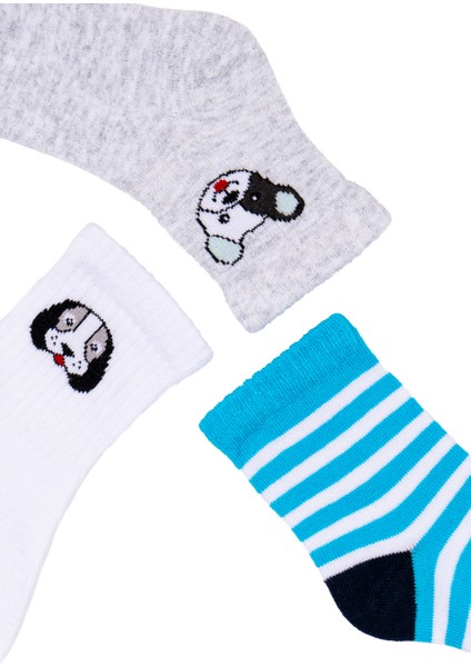 Erkek Çocuk 3lü Çorap modelleri