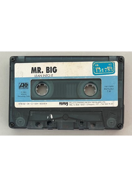 Mr. Big Lean Into it Kaset