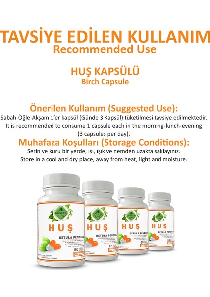 Şifa Huş Kapsül (BETULA PENDULA CAPSULE) fırsatları